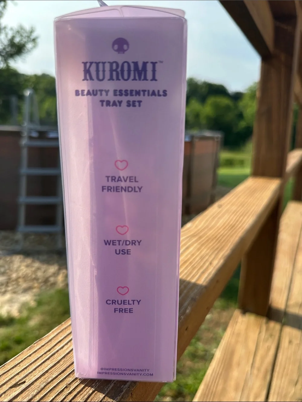 Kuromi™ Beauty Essentials Tray Set - Impressions Vanity